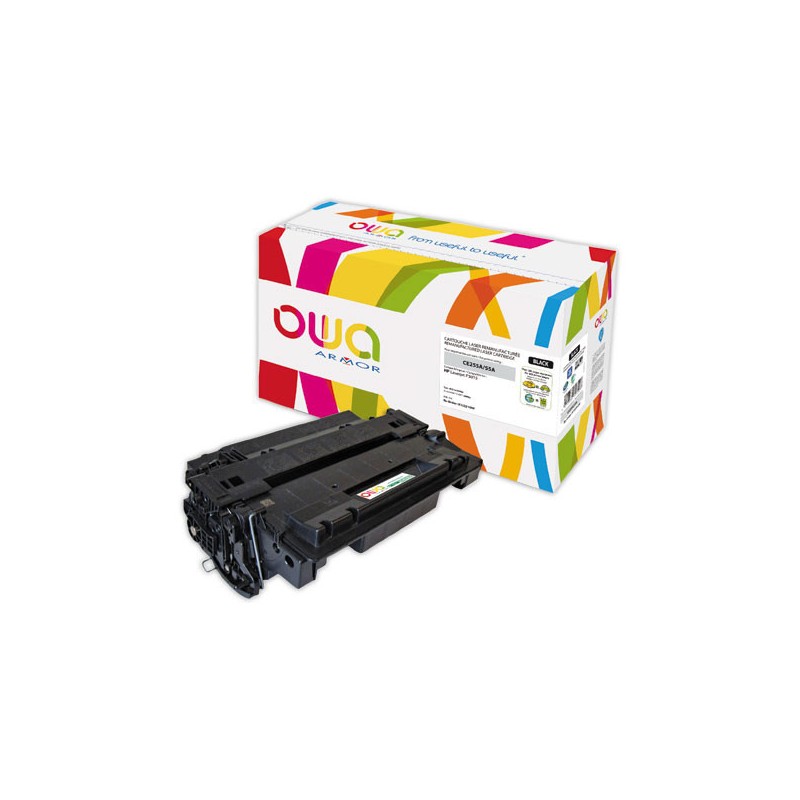 Toner ARMOR noir compatible HP 55A  - Fiducial