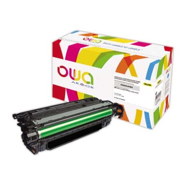 Toner ARMOR jaune compatible HP CE262A  - Fiducial