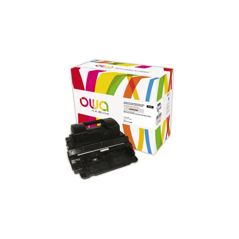 Toner ARMOR noir compatible HP 90A  - Fiducial
