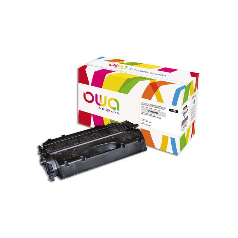 Toner ARMOR noir compatible HP 80X  - Fiducial