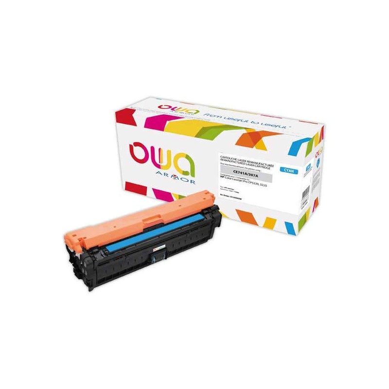 Toner ARMOR cyan compatible HP CE741A  - Fiducial