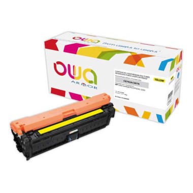Toner ARMOR jaune compatible HP CE742A  - Fiducial
