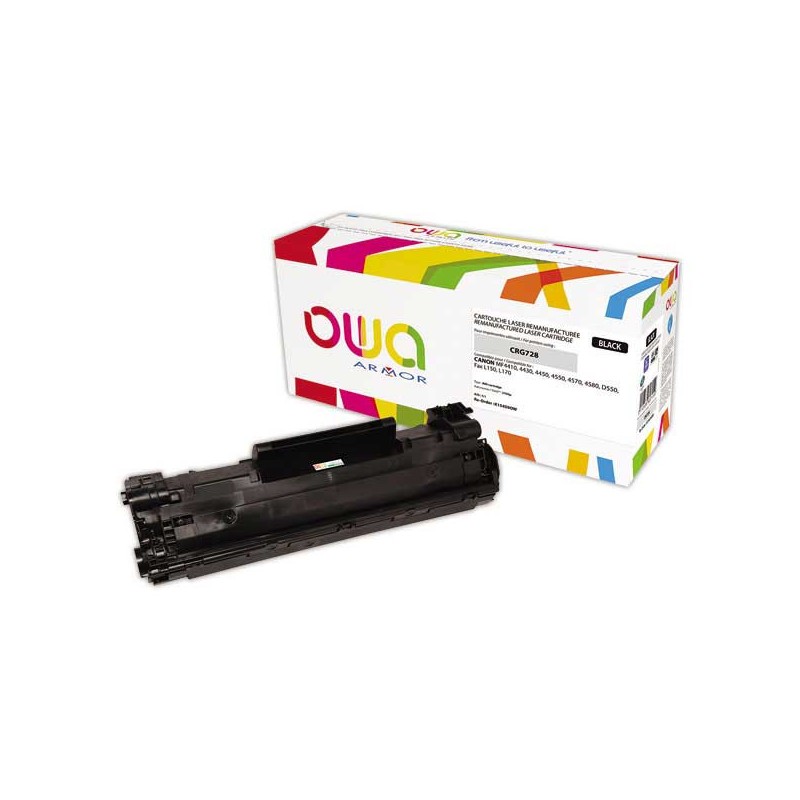 Toner equiv. ARMOR CRG728 noir  - Fiducial