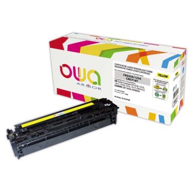 Toner ARMOR jaune compatible HP 125A  - Fiducial