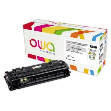Toner ARMOR noir compatible HP Q7553A  - Fiducial
