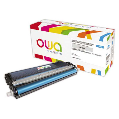 Toner BROTHER TN230C cyan compatible Armor  - Fiducial