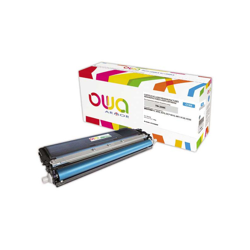 Toner BROTHER TN230C cyan compatible Armor  - Fiducial