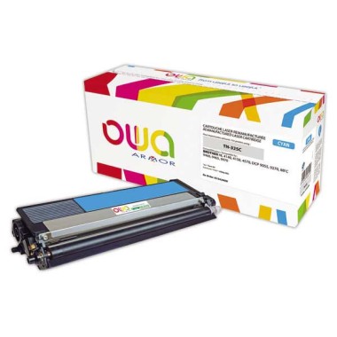 Toner BROTHER TN325C cyan compatible ARMOR  - Fiducial