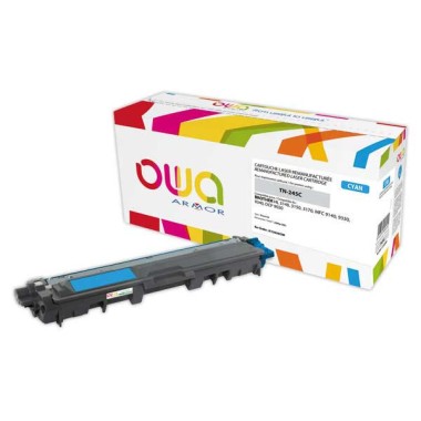 Toner ARMOR équiv. BROTHER TN241C / TN245C cyan  - Fiducial
