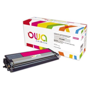 Toner ARMOR équiv. BROTHER TN320M magenta  - Fiducial
