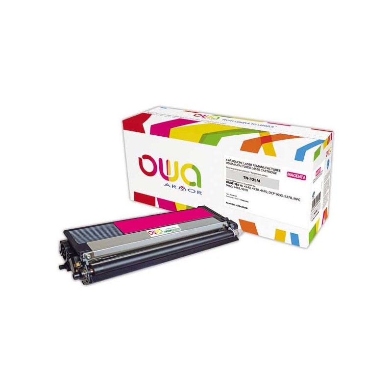 Toner BROTHER TN325M magenta compatible ARMOR  - Fiducial