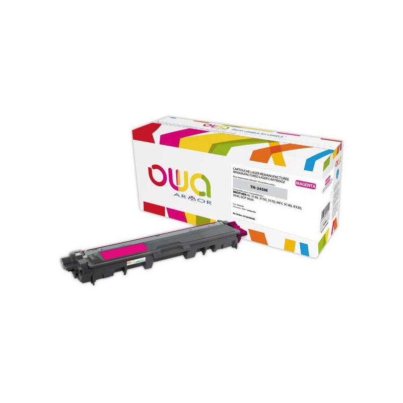 Toner ARMOR équiv. BROTHER TN241M / TN245M magenta  - Fiducial