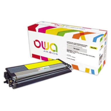 Toner BROTHER TN325Y jaune compatible ARMOR  - Fiducial