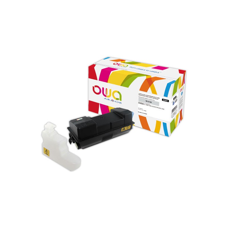 Toner ARMOR équiv. KYOCERA TK3130 noir  - Fiducial