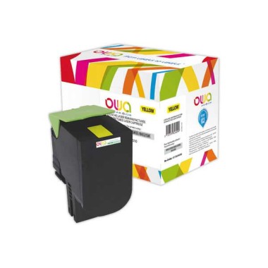 Toner LEXMARK 702 jaune HC 70C2HY0 compatible ARMOR  - Fiducial
