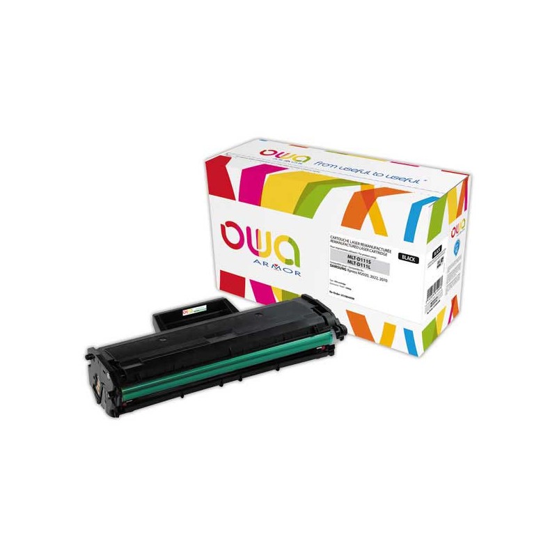 Toner SAMSUNG SU810A noir MLT-D111S compatible ARMOR  - Fiducial