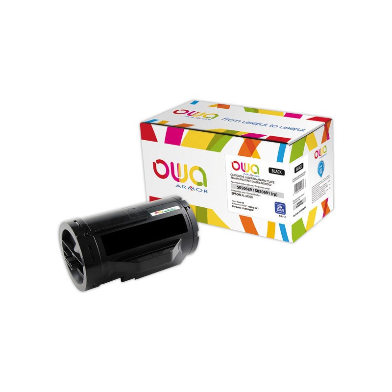 Toner ARMOR équiv. Epson AL-M300 C13S050691 noir  - Fiducial