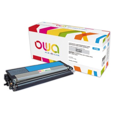 Toner ARMOR équiv. BROTHER TN321 / TN326 cyan  - Fiducial