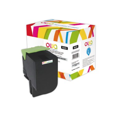 Toner LEXMARK 802 noir 80C2SK0 compatible ARMOR  - Fiducial