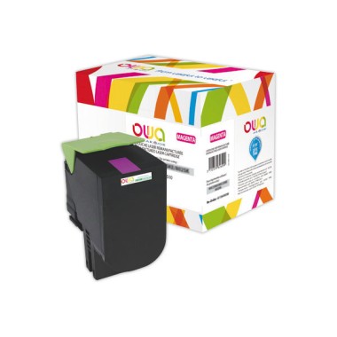 Toner LEXMARK 802 magenta 80C2SM0 compatible ARMOR  - Fiducial