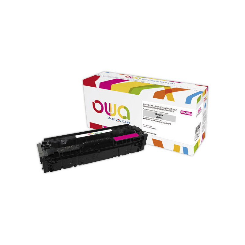Toner ARMOR magenta compatible HP 201X  - Fiducial