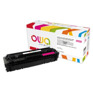 Toner ARMOR magenta compatible HP CF403A  - Fiducial
