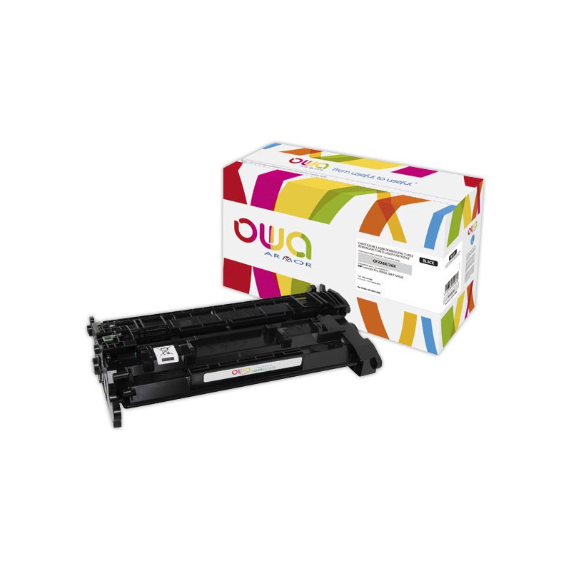 Toner ARMOR noir compatible HP 26X  - Fiducial