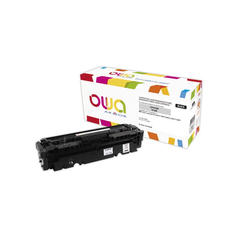 Toner ARMOR noir compatible HP 410A  - Fiducial
