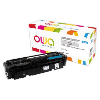 Toner ARMOR cyan compatible HP 410A  - Fiducial