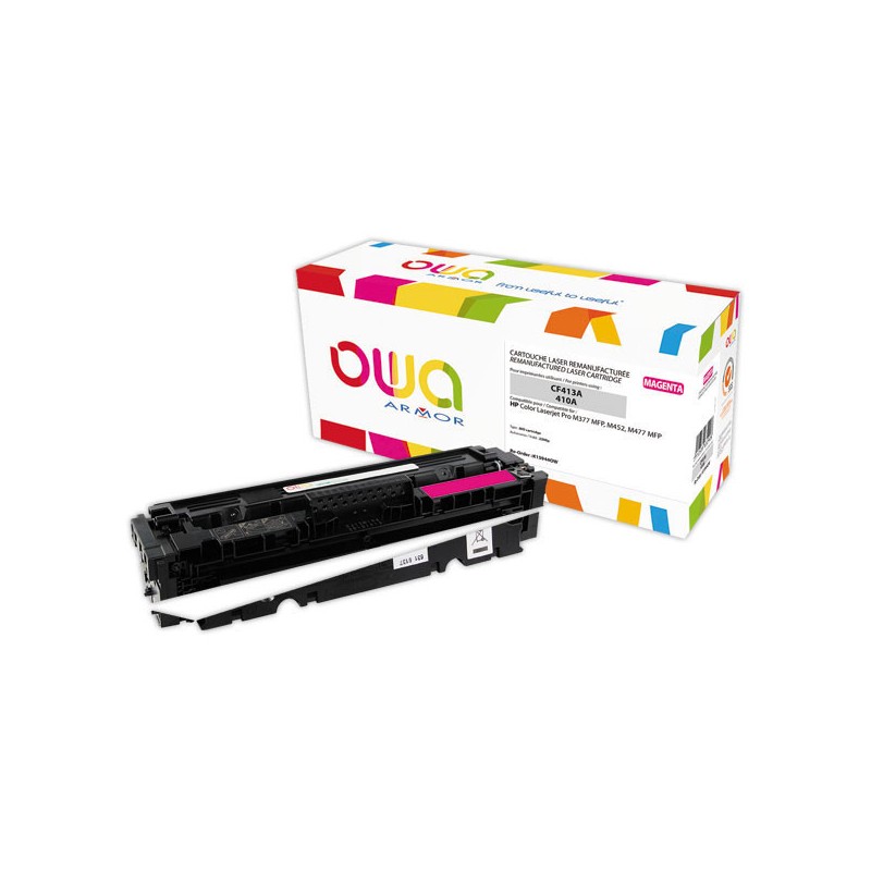 Toner ARMOR magenta compatible HP 410A  - Fiducial
