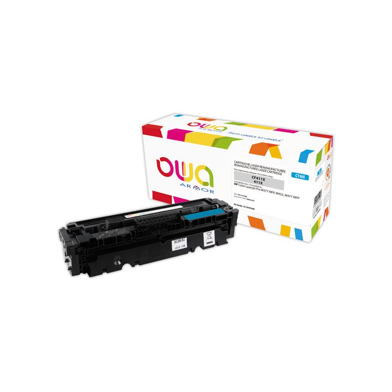 Toner ARMOR cyan compatible HP CF411X  - Fiducial