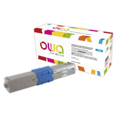 Toner ARMOR Oki 44469706 - cyan  - Fiducial