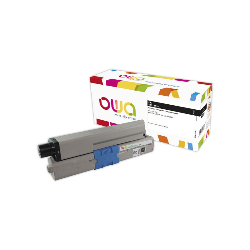 Toner ARMOR équiv. OKI 44973536 noir  - Fiducial