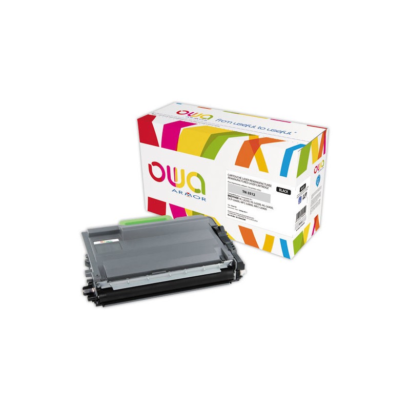 Toner ARMOR équiv. BROTHER TN3512 noir  - Fiducial