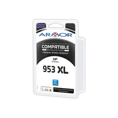 Cartouche d'encre ARMOR cyan compatible HP 953XL  - Fiducial