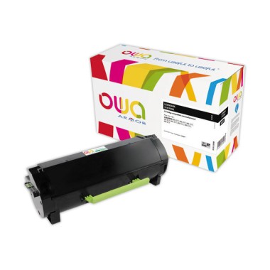 Toner LEXMARK 512 noir 51B2000 compatible ARMOR  - Fiducial