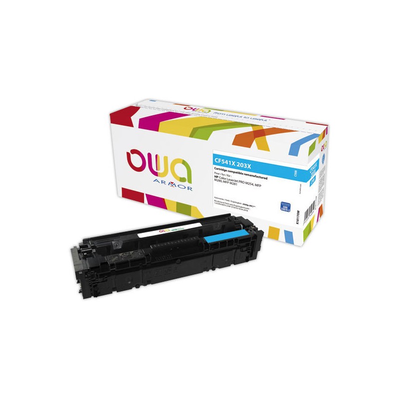 Toner ARMOR cyan compatible HP 203X  - Fiducial