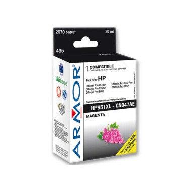 Cartouche d'encre ARMOR magenta compatible HP 951XL  - Fiducial