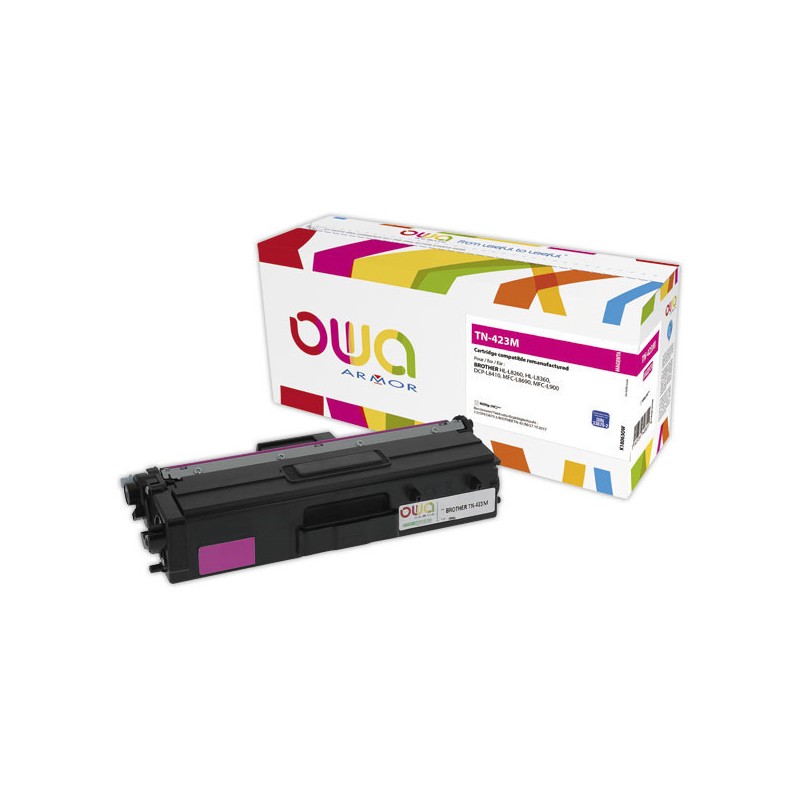 Toner ARMOR équiv. BROTHER TN423 magenta  - Fiducial