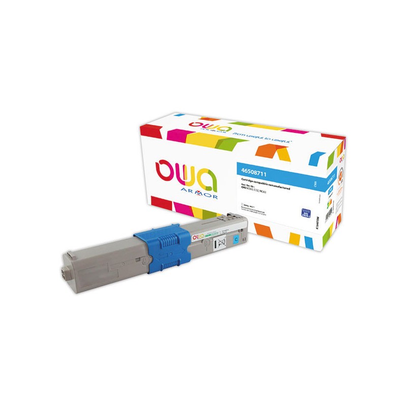 Toner ARMOR Oki 46508712 - CYAN  - Fiducial