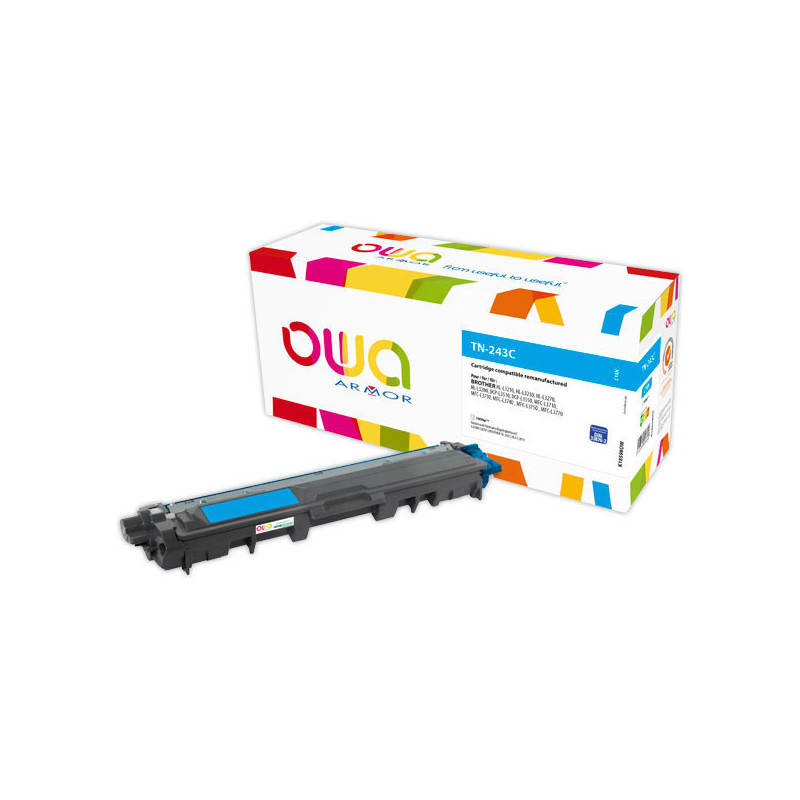 Toner ARMOR équiv. Brother TN243 Cyan  - Fiducial