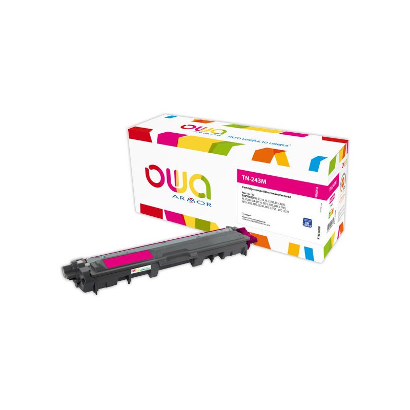 Toner ARMOR équiv. Brother TN243 Magenta  - Fiducial