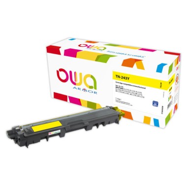 Toner ARMOR équiv. Brother TN243 Jaune  - Fiducial