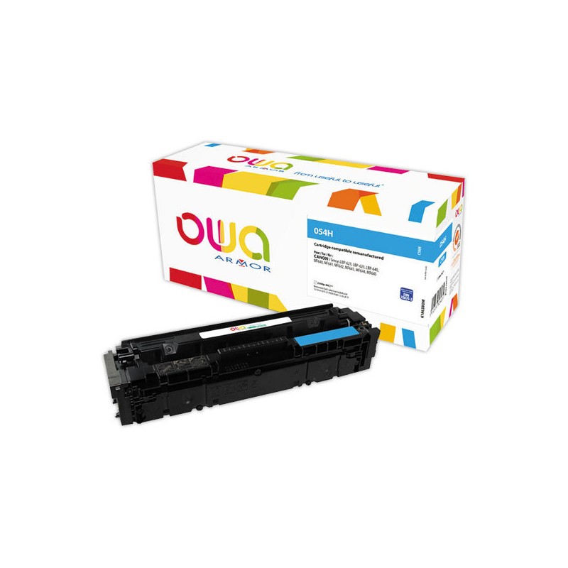 Toner ARMOR cyan compatible CANON 054H  - Fiducial