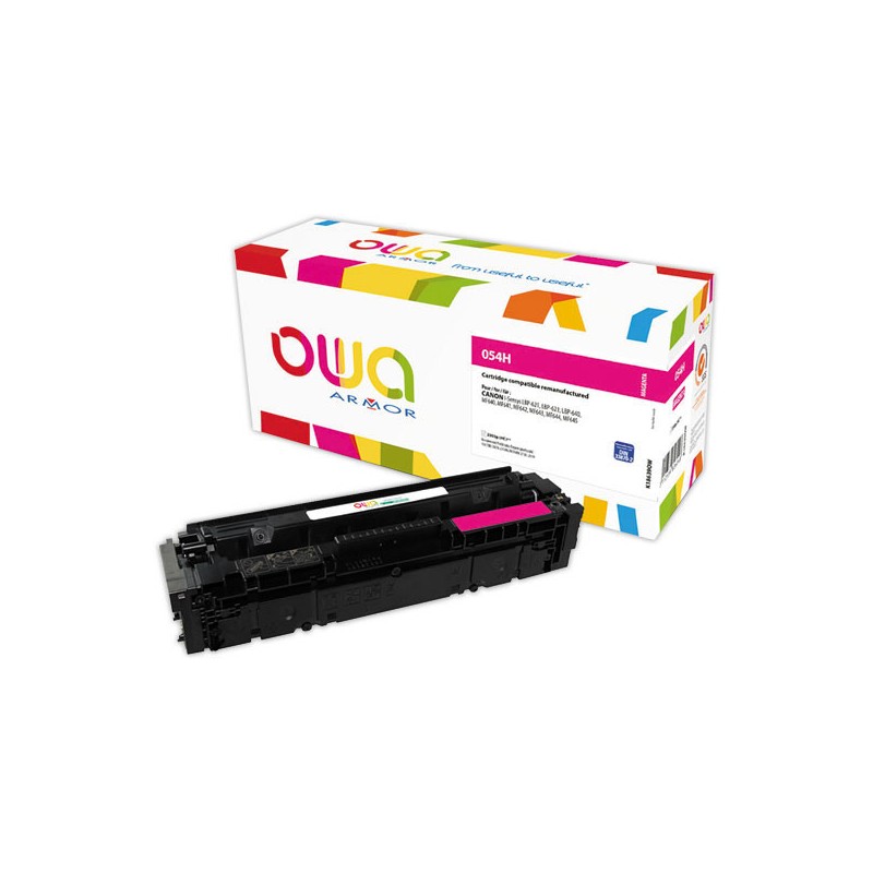 Toner ARMOR magenta compatible CANON 054H  - Fiducial