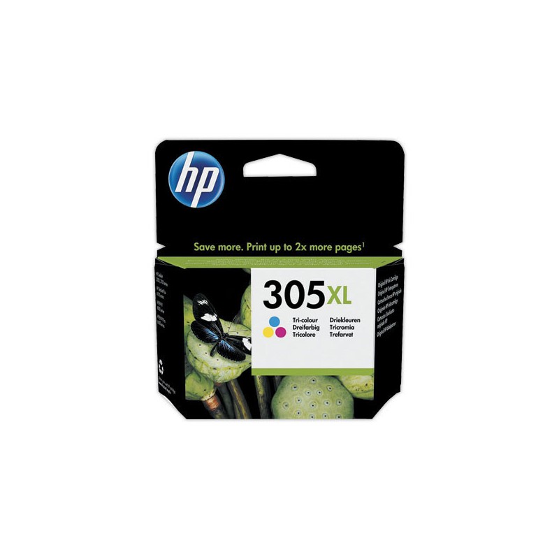 Cartouche d'encre ARMOR 3 couleurs compatible HP305XL  - Fiducial