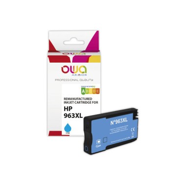 Cartouche d'encre ARMOR cyan compatible HP963XL  - Fiducial