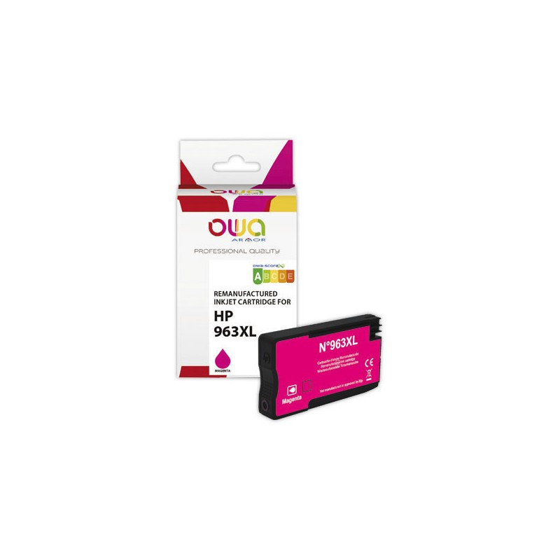 Cartouche d'encre ARMOR magenta compatible HP963XL  - Fiducial