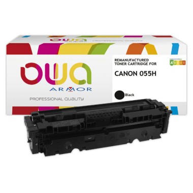 Toner ARMOR noir compatible CANON 055H  - Fiducial
