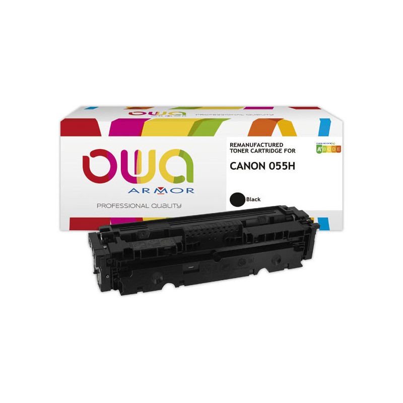 Toner ARMOR noir compatible CANON 055H  - Fiducial